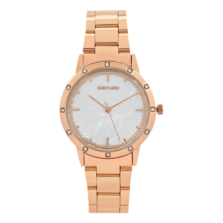Meissa Rosegold Watch Bracelet Stack
