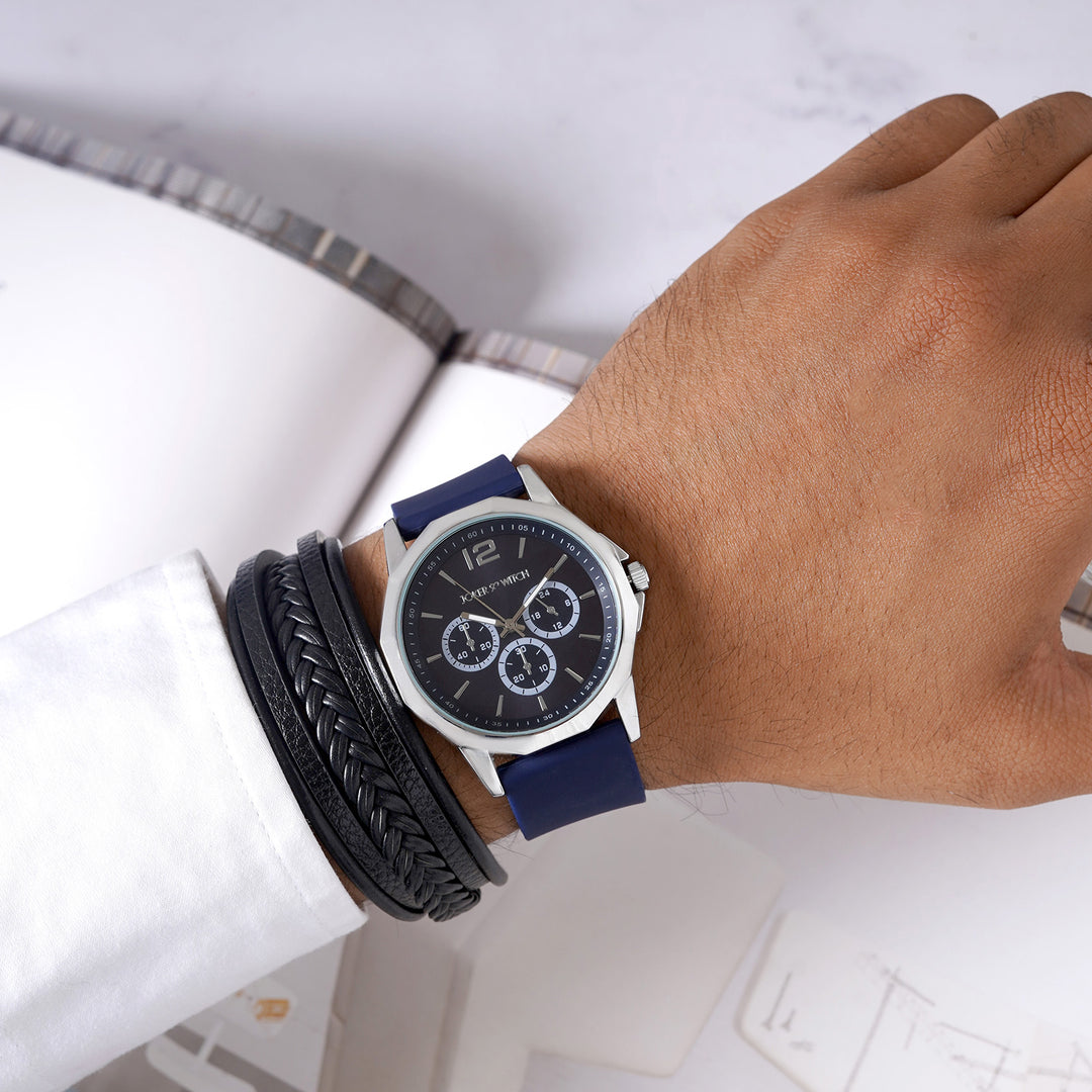 Ethan Watch Bracelet Stack