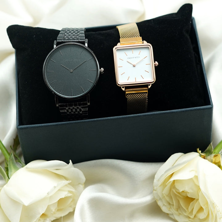 Ezra & Aria Couple Watches