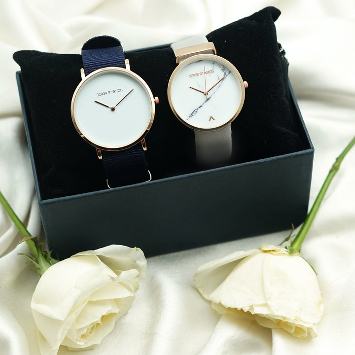 Dre and Bow couple watches