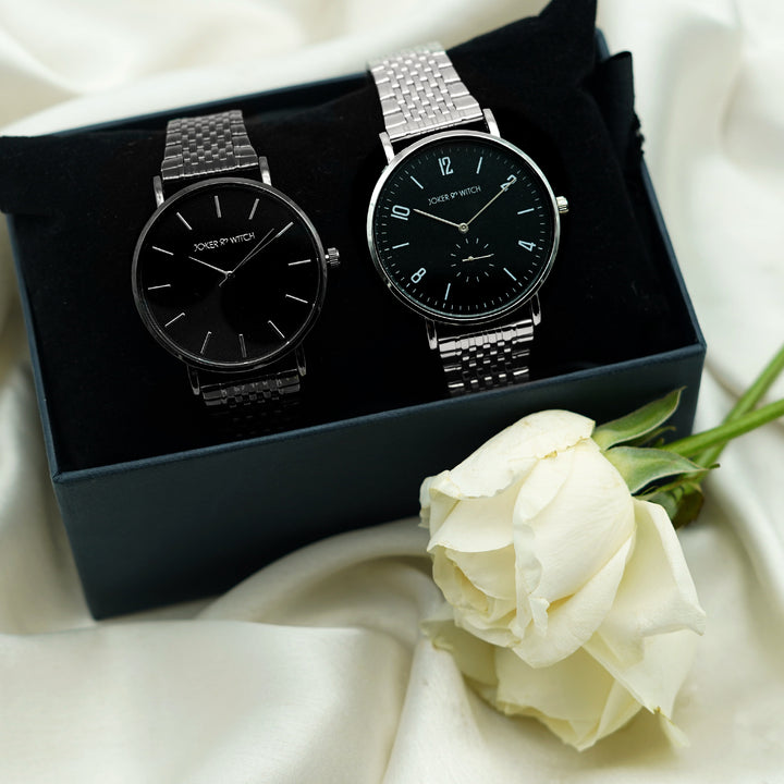 Nathan & Hailey Couple Watches