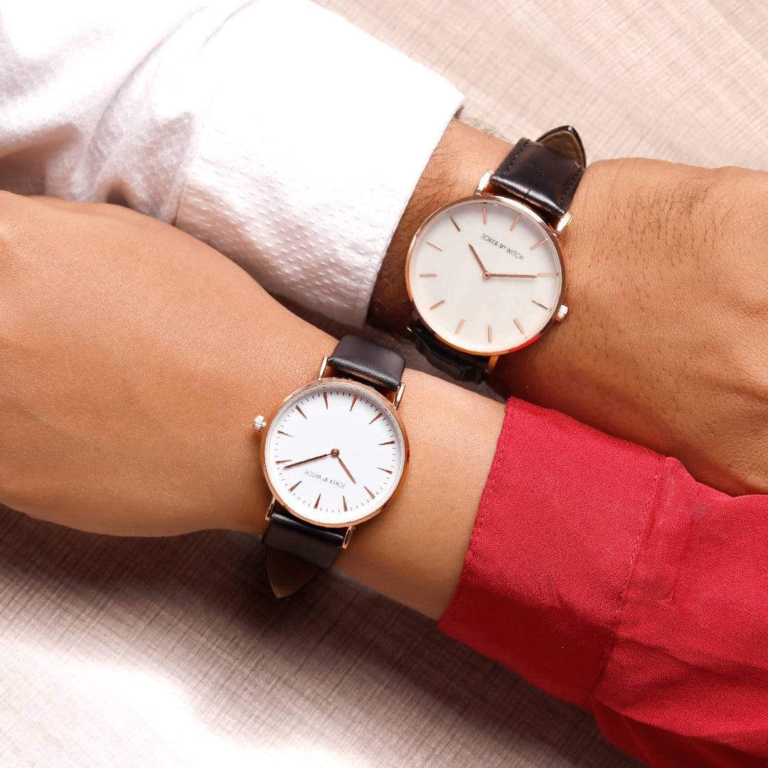 Hazel and Augustus  Couple Watches - Joker & Witch