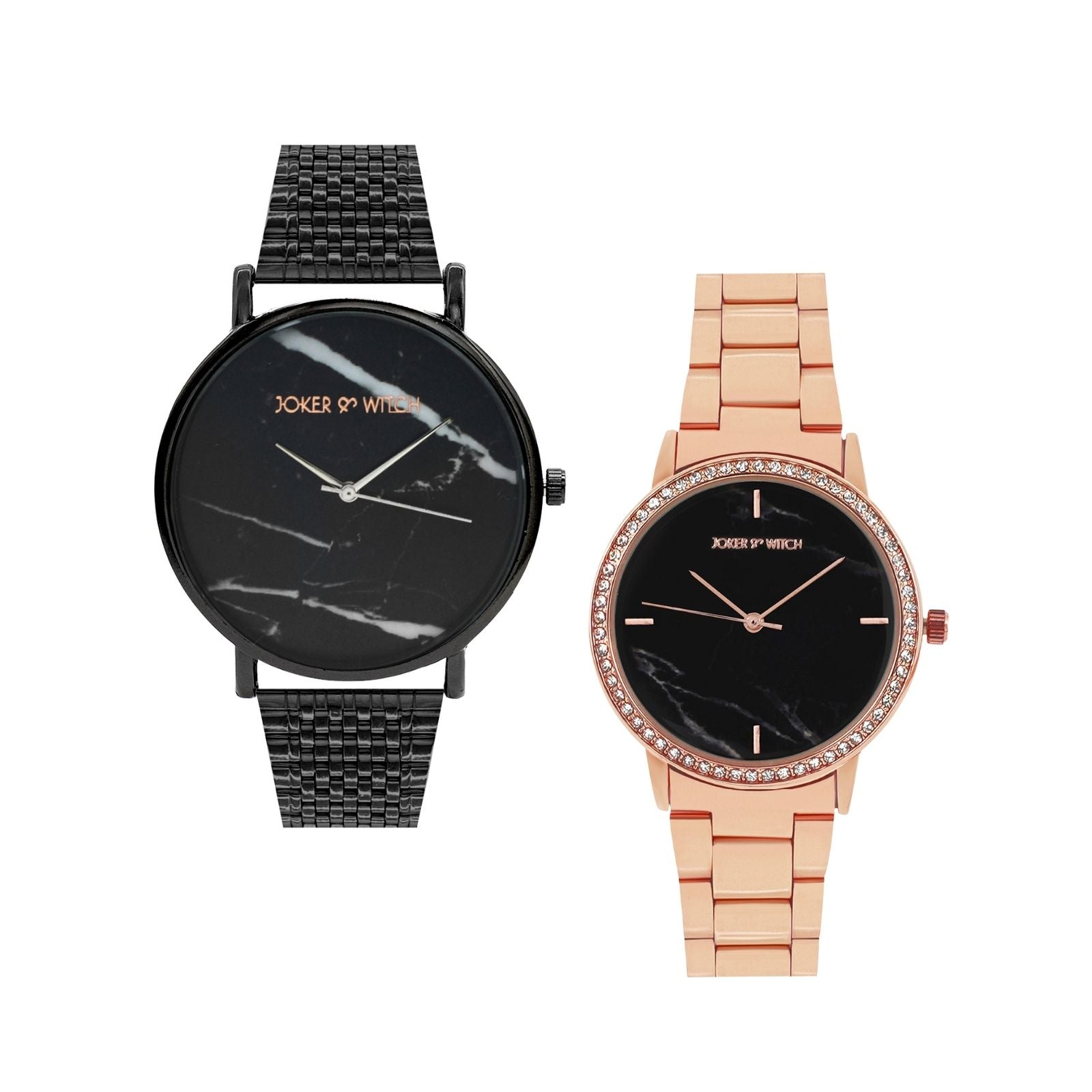 Shop Joker & Witch Ben & Jerry Couple Watches For Men & Women