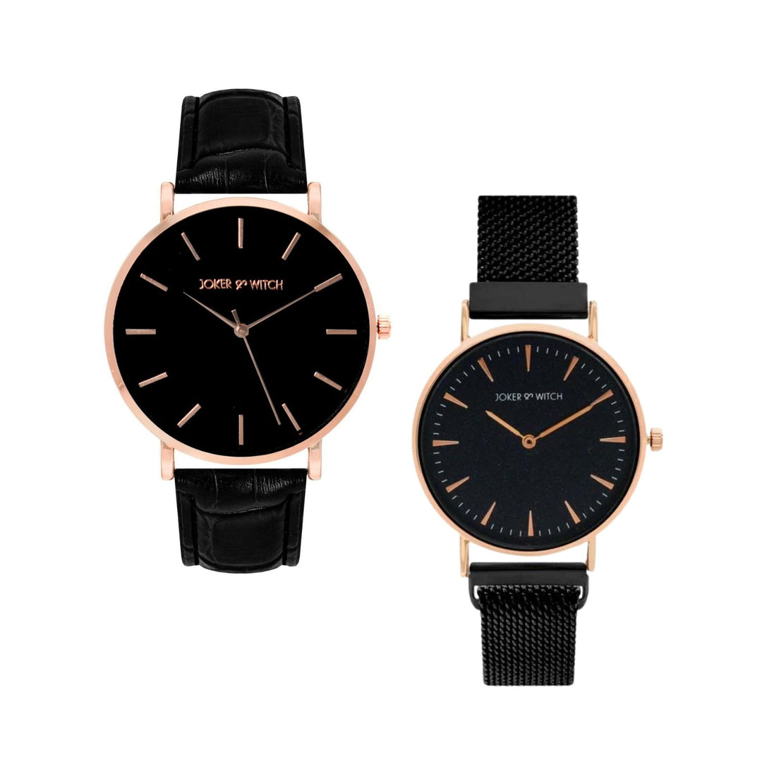 Peanut Butter & Jelly Couple Watches