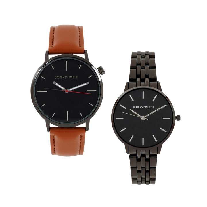 Cupcake & Cherry Couple Watches