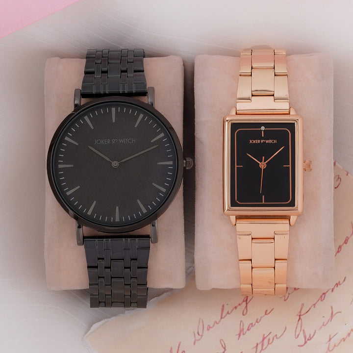 Nutella & Strawberry Couple Watches
