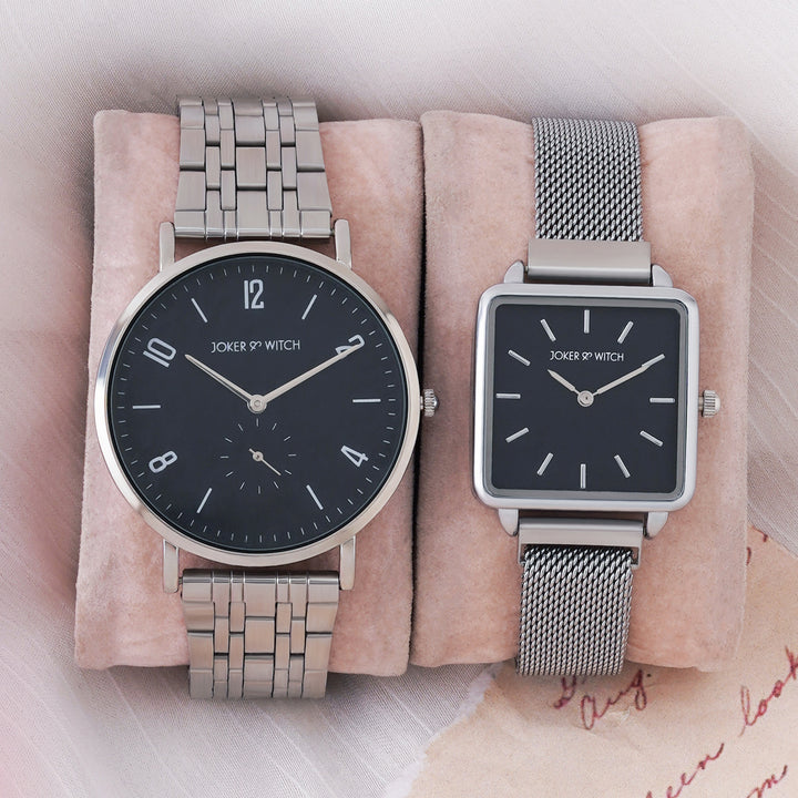 Hugs & Kisses Couple Watches