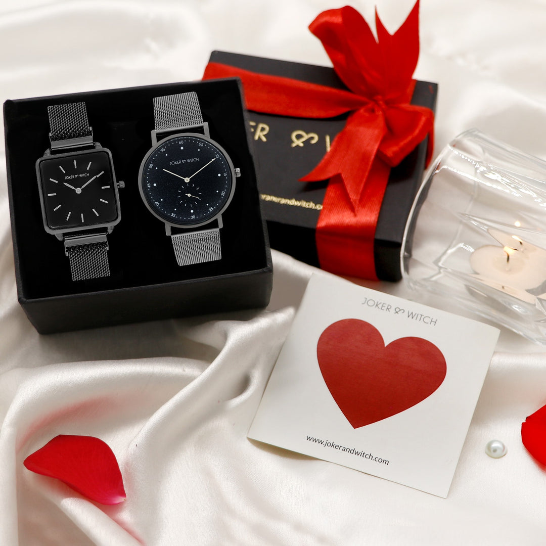 Kay & Lucky Couple Watches - Joker & Witch