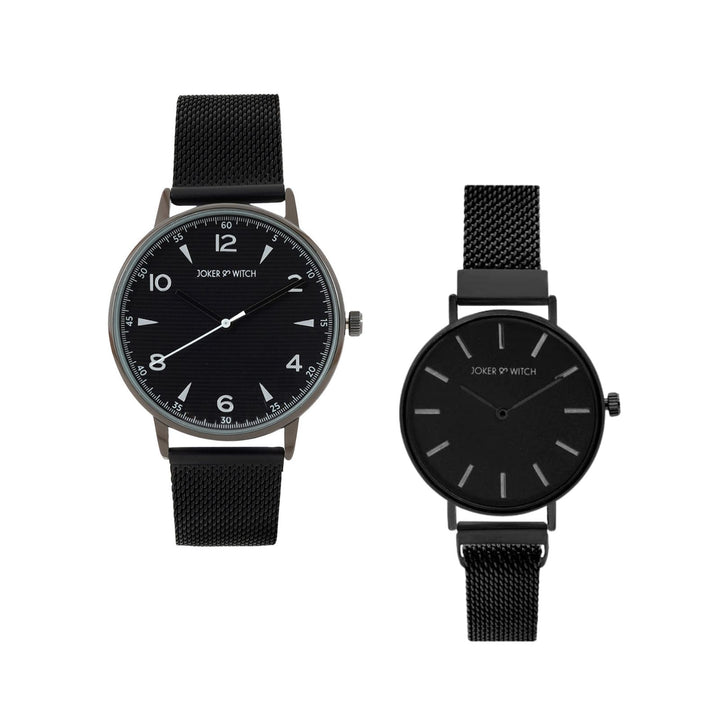 Pumpkin & Peach Couple Watches