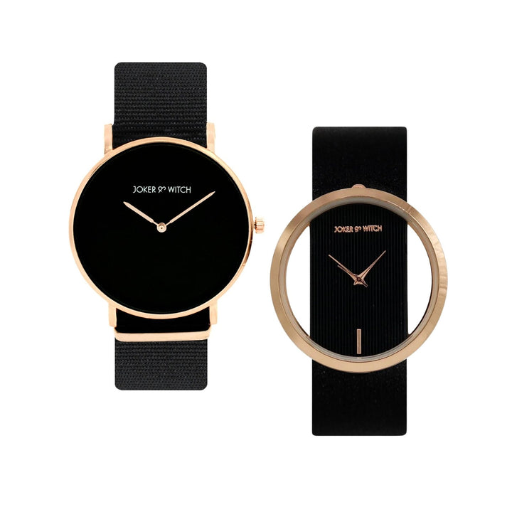 La Vie & Rose Couple Watches