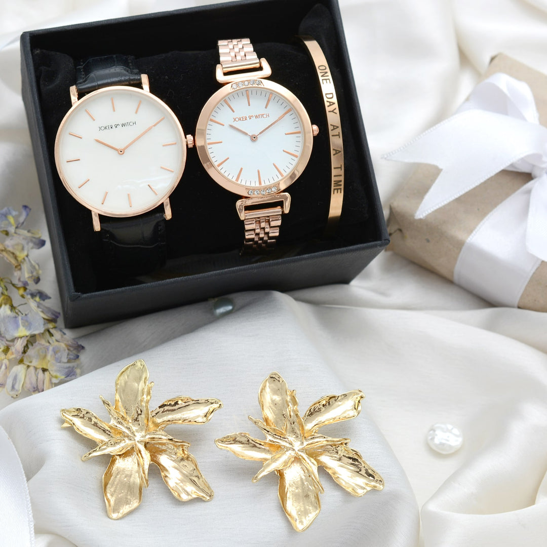 Joker and Witch Eve Watch & Jewelry Gift Set - Joker & Witch