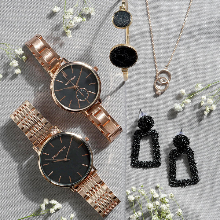 Delora Watch & Jewelry Gift Set