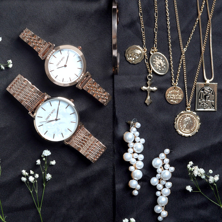 Beline Watch & Jewelry Gift Set