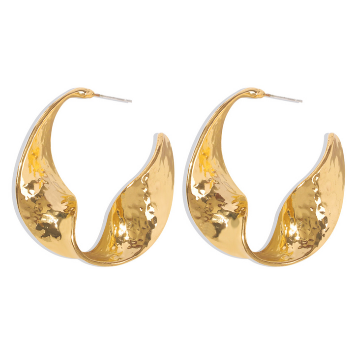 ★MIDNIGHT MOMENT.★ Bale earring gold Shop Online Joker & Witch Gold Earrings For Women