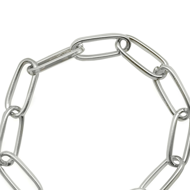 Adored Chain Link Silver Bracelet