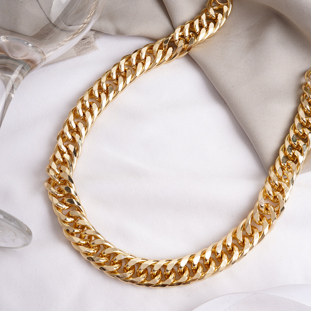 Druzy Chainlink Necklace