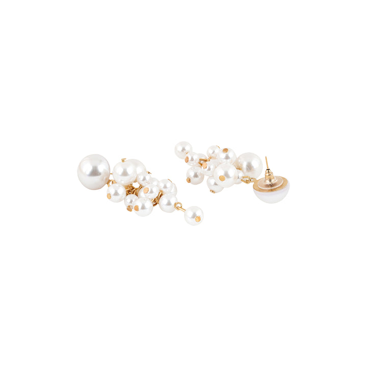 Dixie Pearl Cluster Earrings