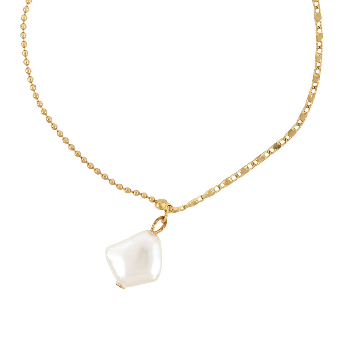 Blight Pearl Layered Anklet