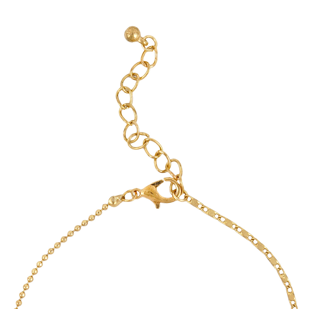 Blight Pearl Layered Anklet