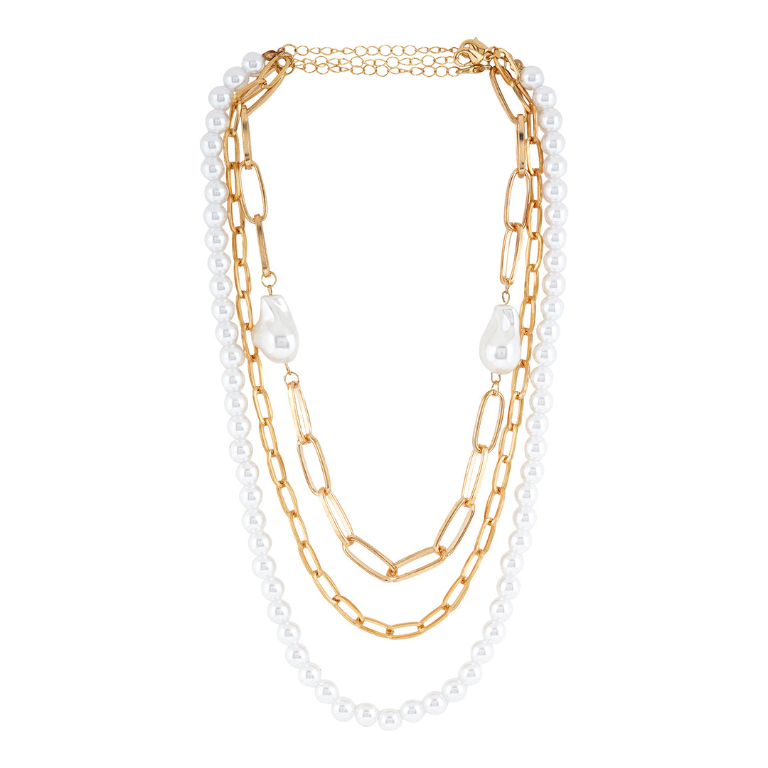 Triple Tallula Gold Layered Necklace
