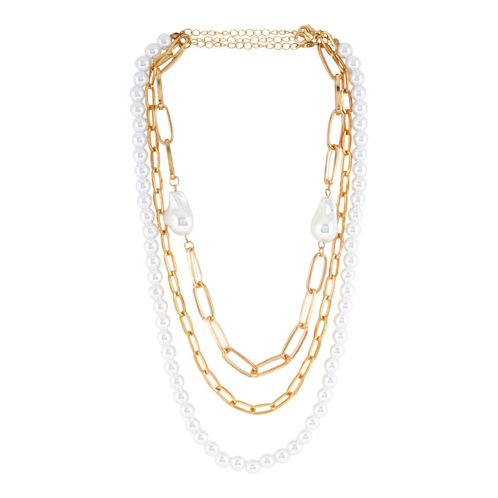 Triple Tallula Gold Layered Necklace