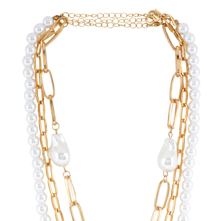 Triple Tallula Gold Layered Necklace