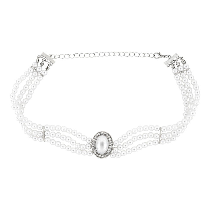 Riona Pearl Choker Necklace
