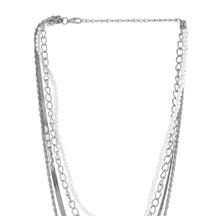 Maeve Silver Layered Necklace