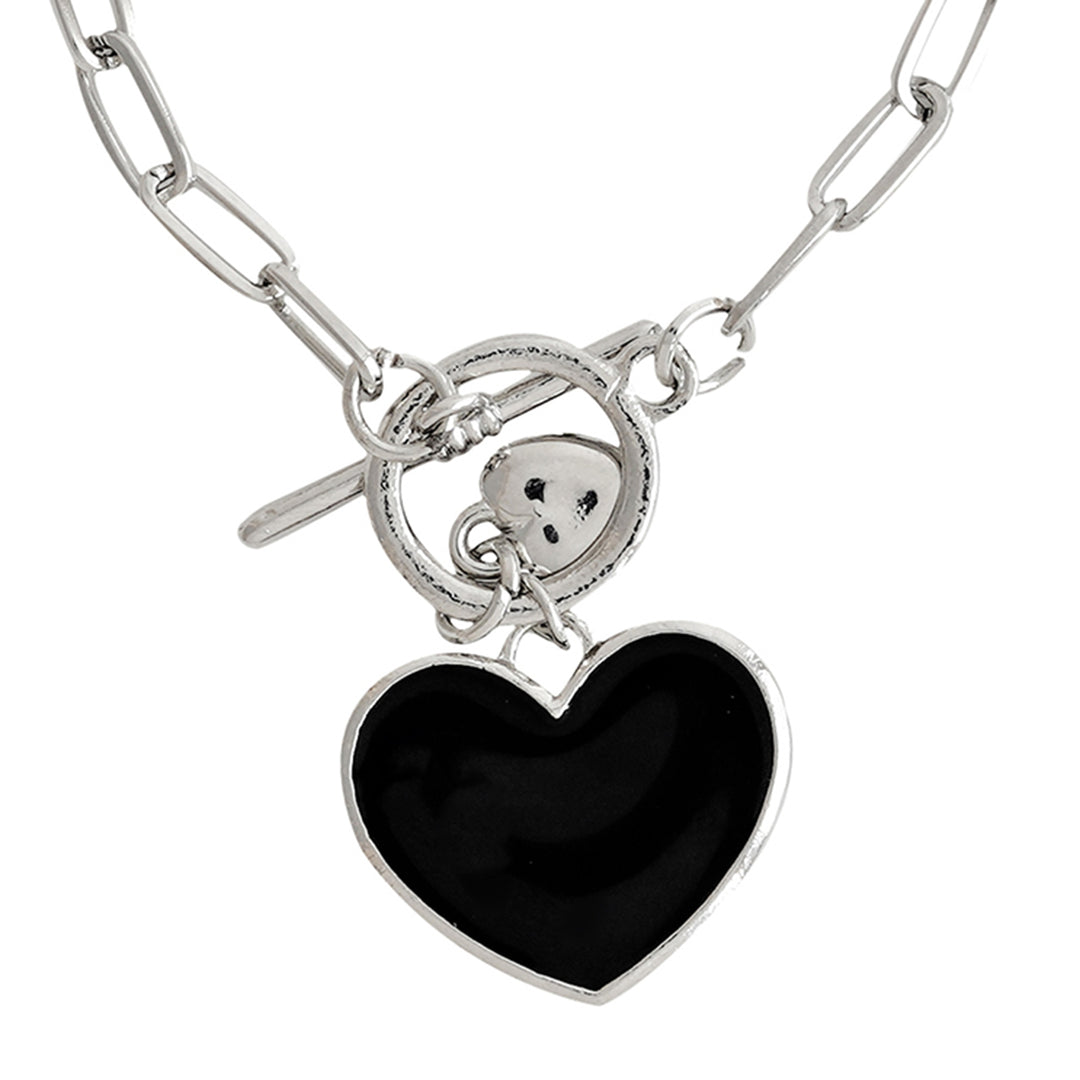 Rae Heart Silver Bracelet