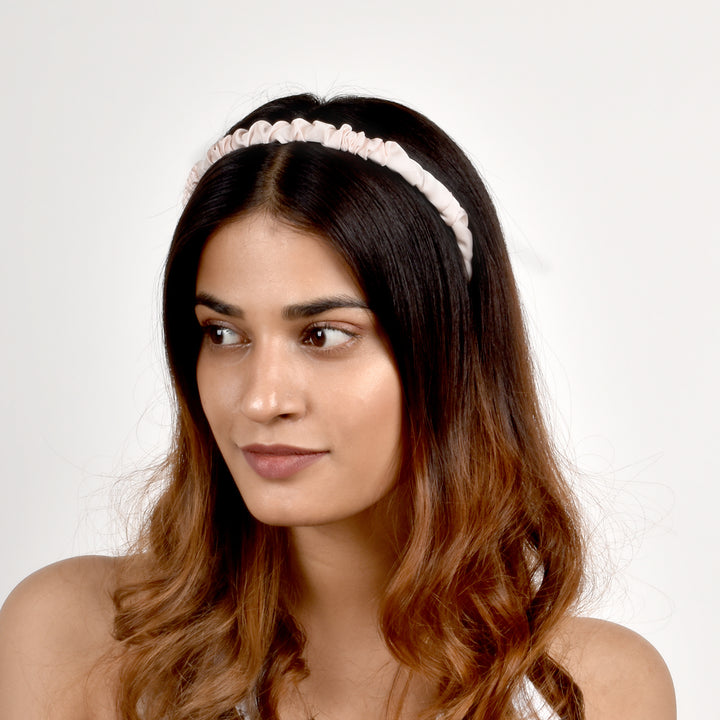 Saga Pastel Ruched Hairband