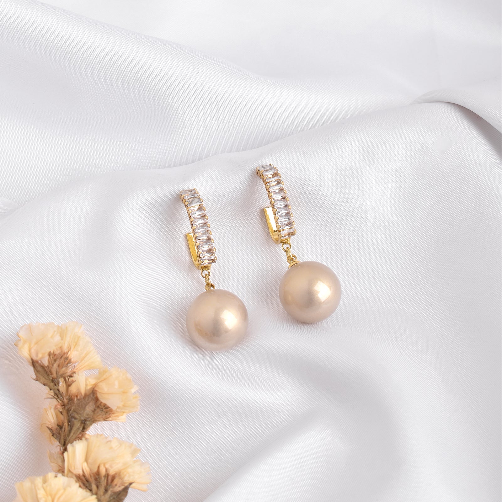 Long Pearl Drop Earrings By Unveiling Beauty | notonthehighstreet.com