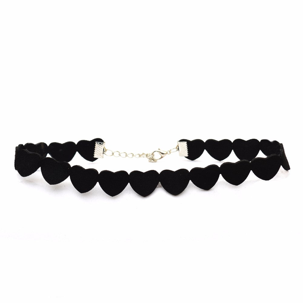 Black Heart Choker - Joker & Witch