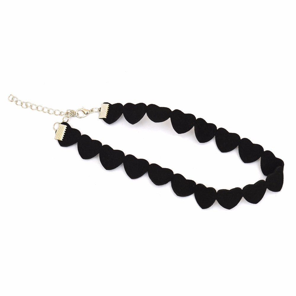 Black Heart Choker - Joker & Witch