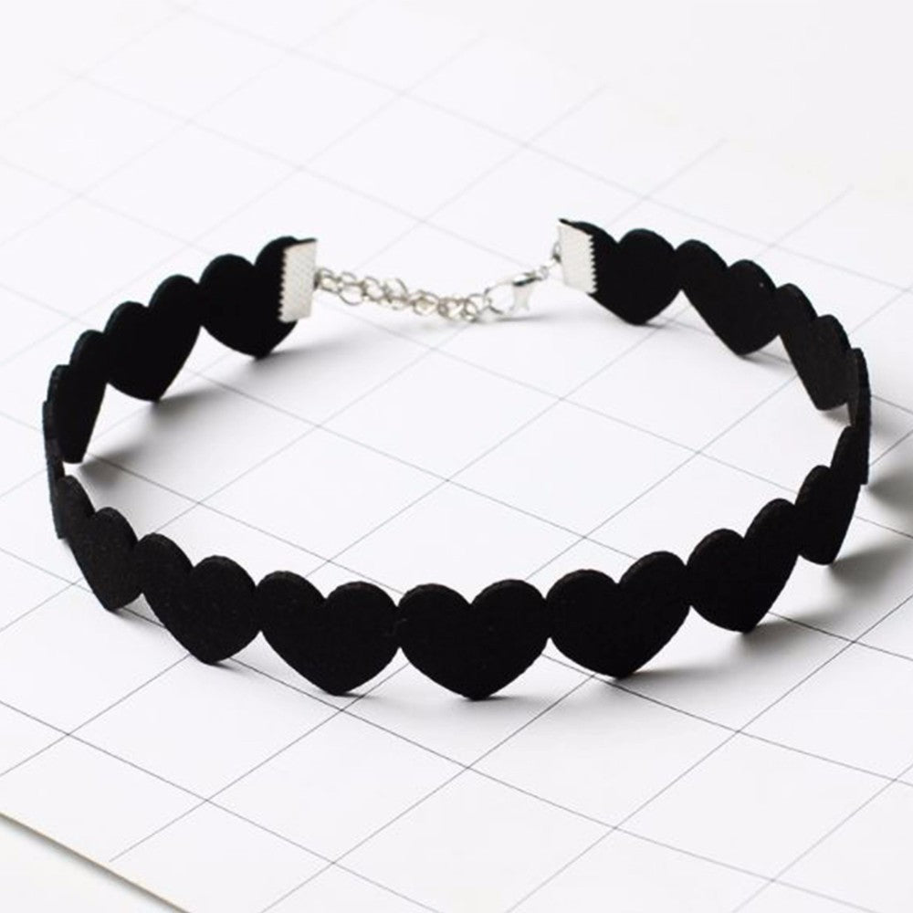 Black Heart Choker - Joker & Witch