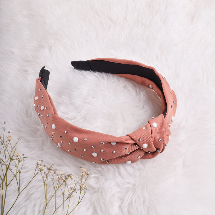 Ronnie Pearl Brown Hairband