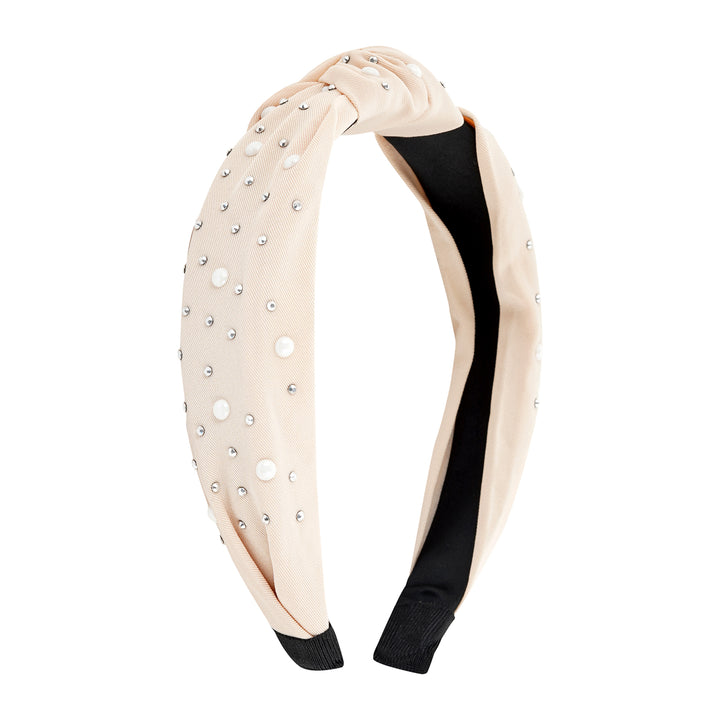 Ronnie Pearl Beige Hairband