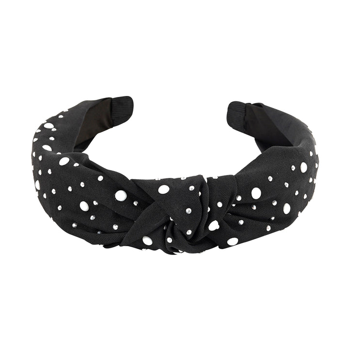 Ronnie Pearl Black Hairband