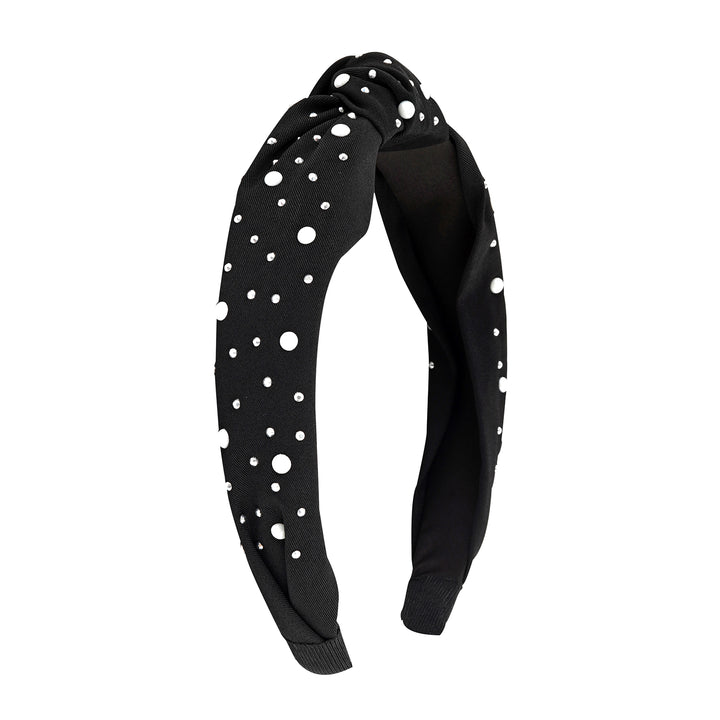 Ronnie Pearl Black Hairband