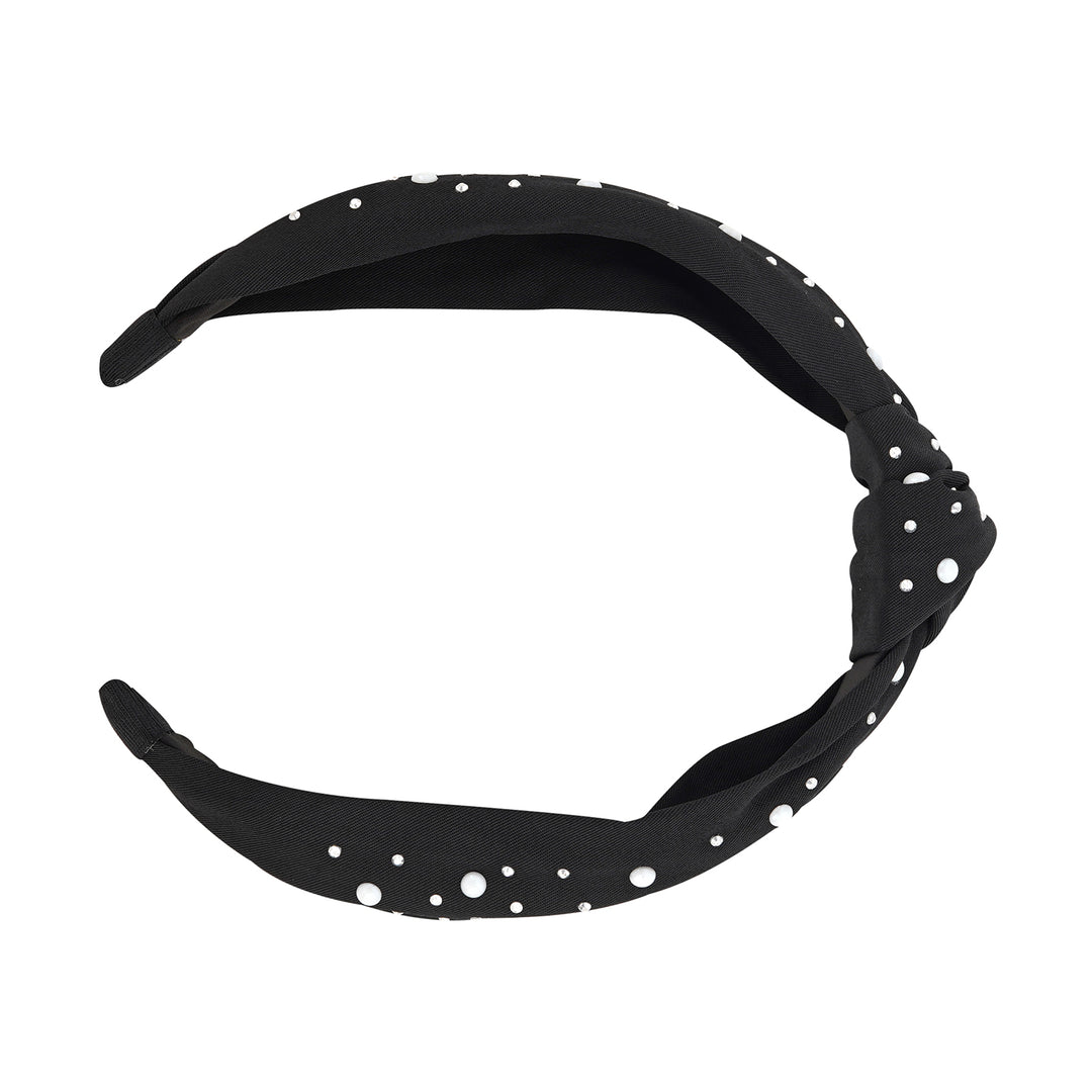 Ronnie Pearl Black Hairband