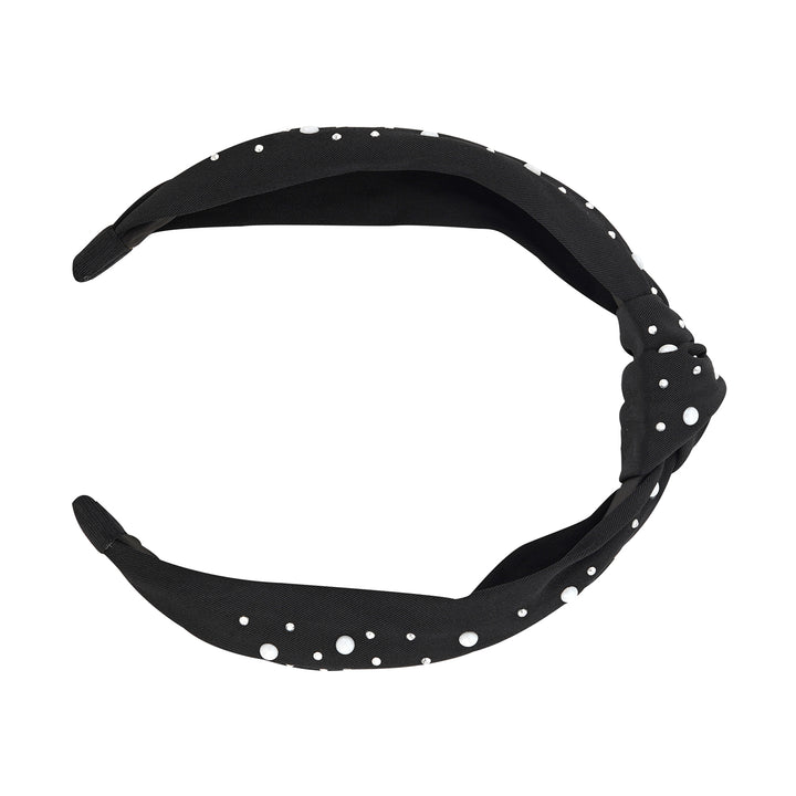 Ronnie Pearl Black Hairband