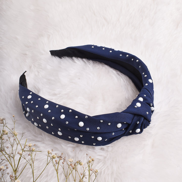 Ronnie Pearl Blue Hairband