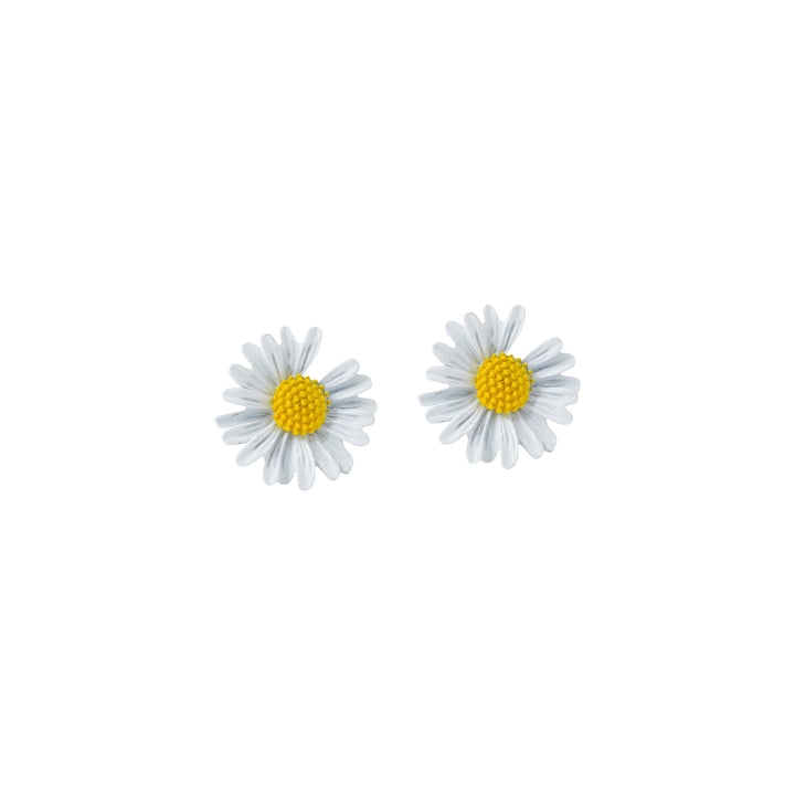 Merry Color Pop White Floral Earring