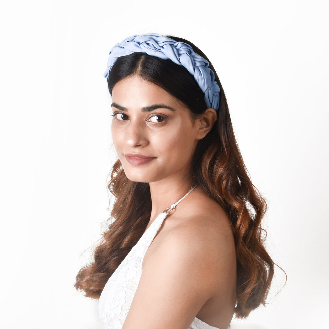 Lassie Braided Baby Blue Hair Band