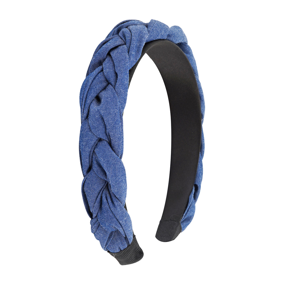 Lassie Braided Navy Blue Hairband