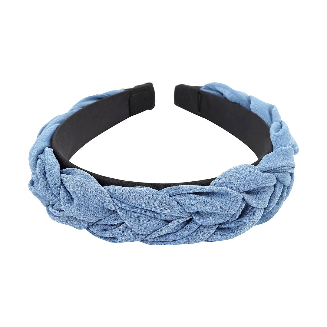 Lassie Braided Pale Blue Hairband