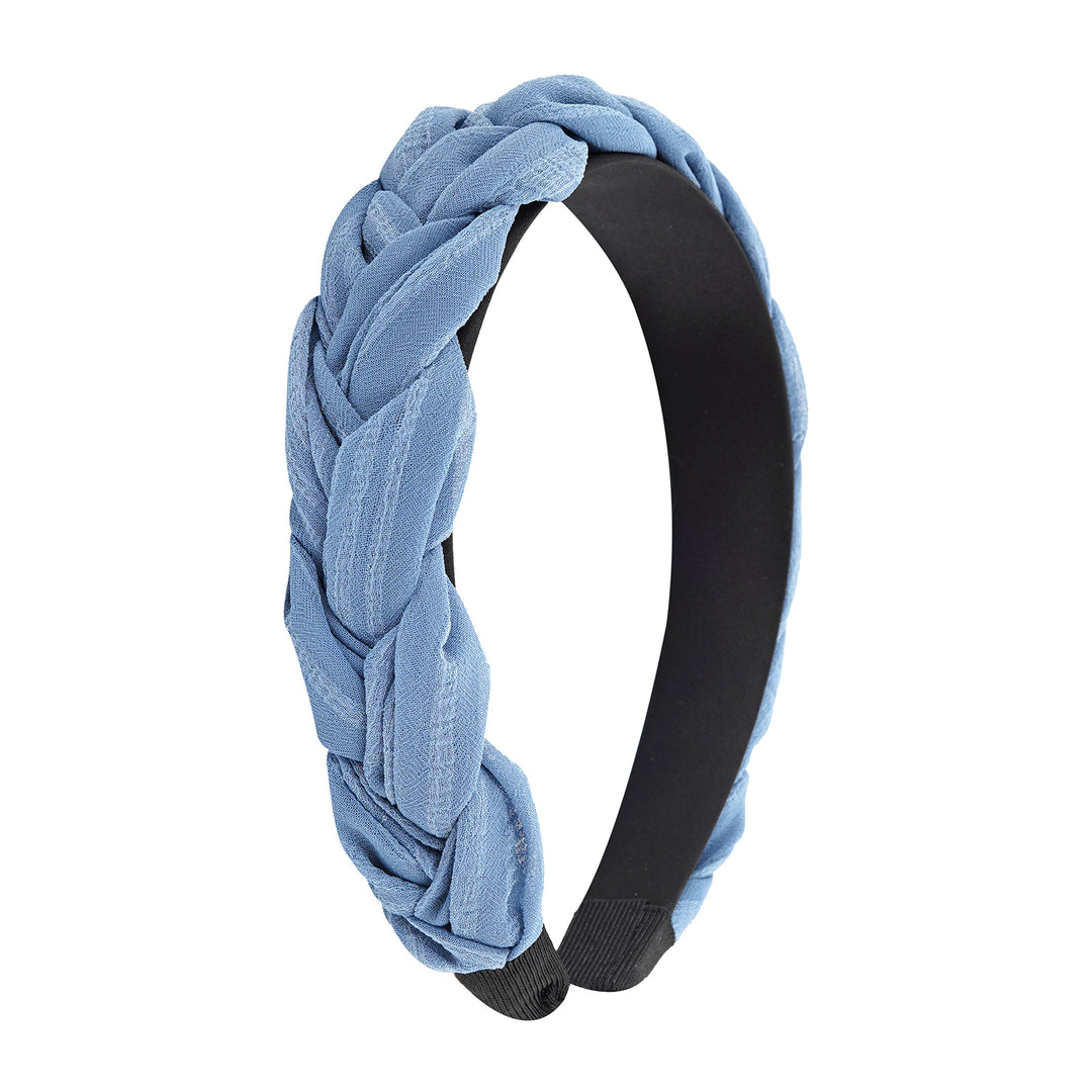 Lassie Braided Pale Blue Hairband