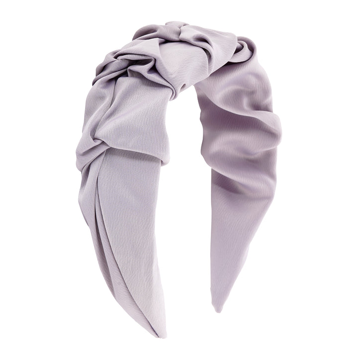 Emmy Slate Grey Smocked Hairband