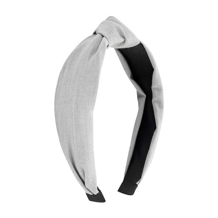 Flynn Cement Grey Turban Knot Hairband