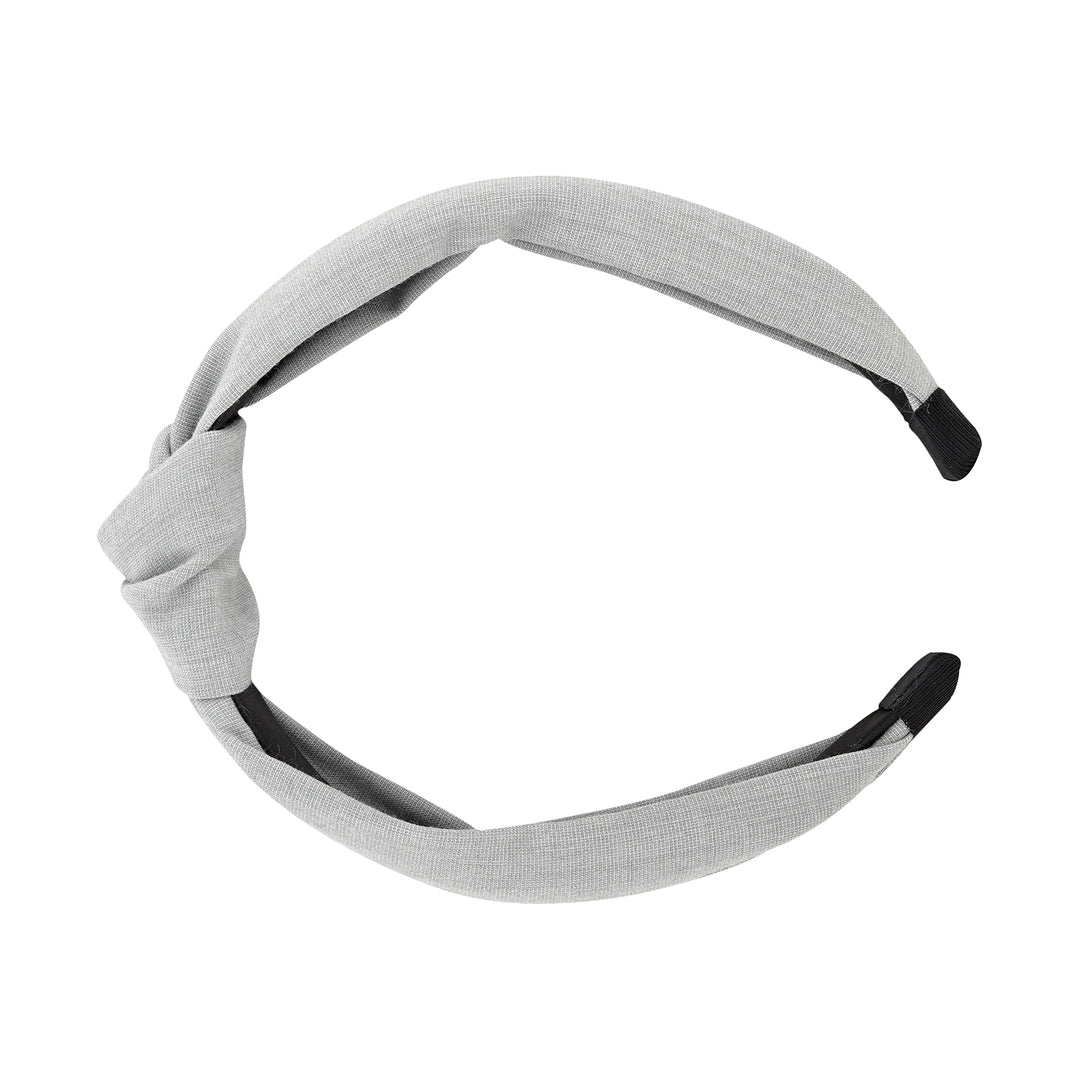 Flynn Cement Grey Turban Knot Hairband