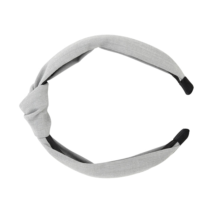 Flynn Cement Grey Turban Knot Hairband